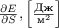 $\frac{\partial E}{\partial S}, \left[\frac{\text{Дж}}{\text{м}^2}\right]$