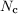 $N_\text{с}$