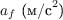 $a_f \text{ (м/c}^2\text{)}$